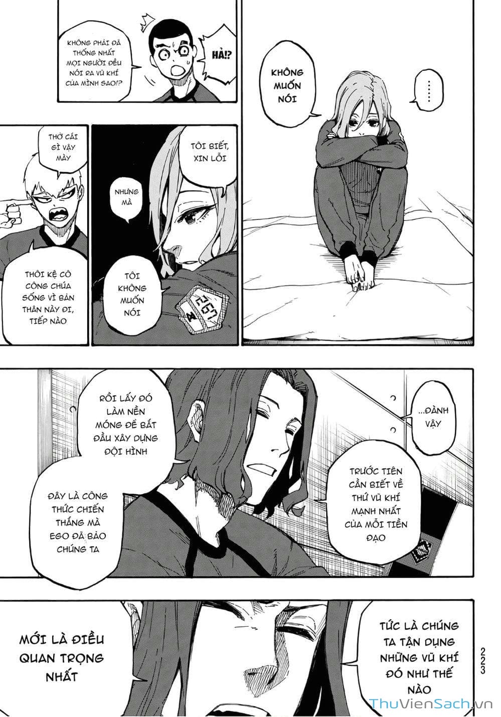 Truyện Tranh Tiền Đạo Số 1 - Blue Lock trang 6