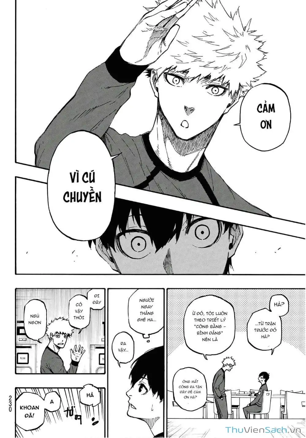 Truyện Tranh Tiền Đạo Số 1 - Blue Lock trang 5