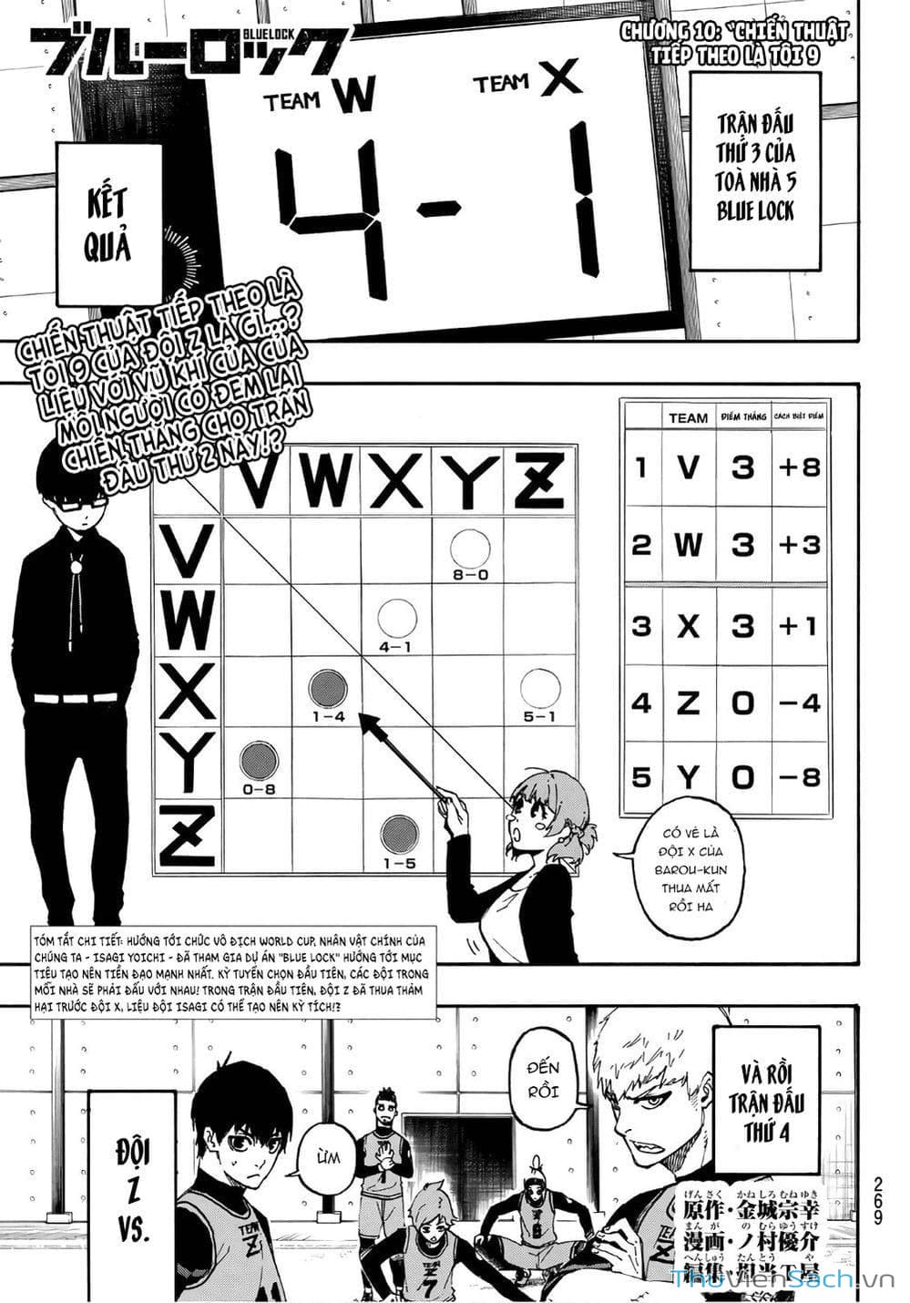 Truyện Tranh Tiền Đạo Số 1 - Blue Lock trang 6