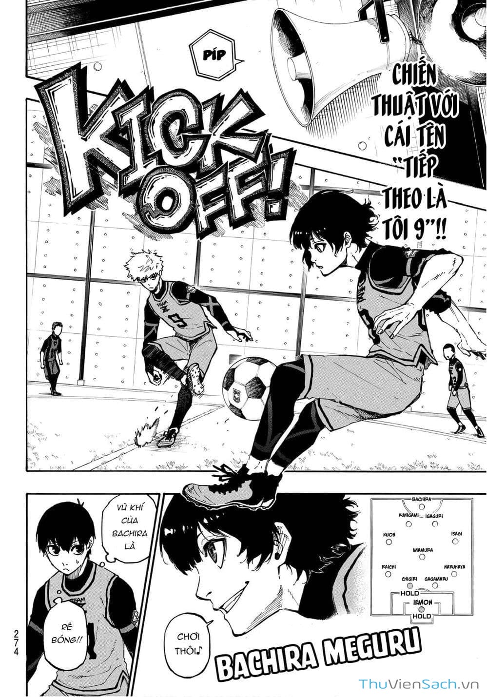 Truyện Tranh Tiền Đạo Số 1 - Blue Lock trang 6
