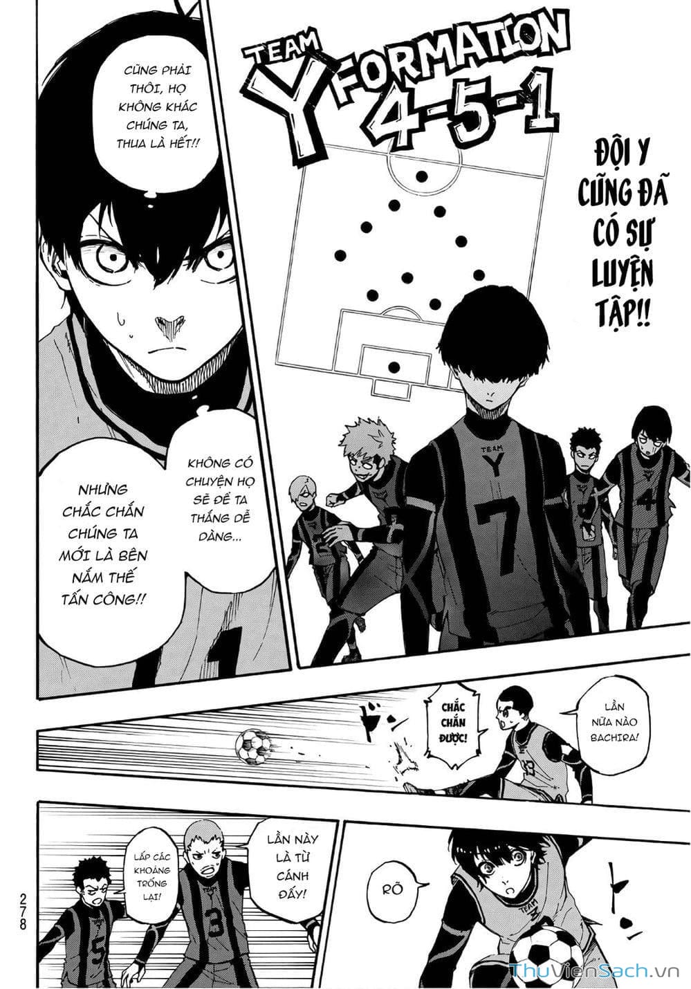 Truyện Tranh Tiền Đạo Số 1 - Blue Lock trang 6