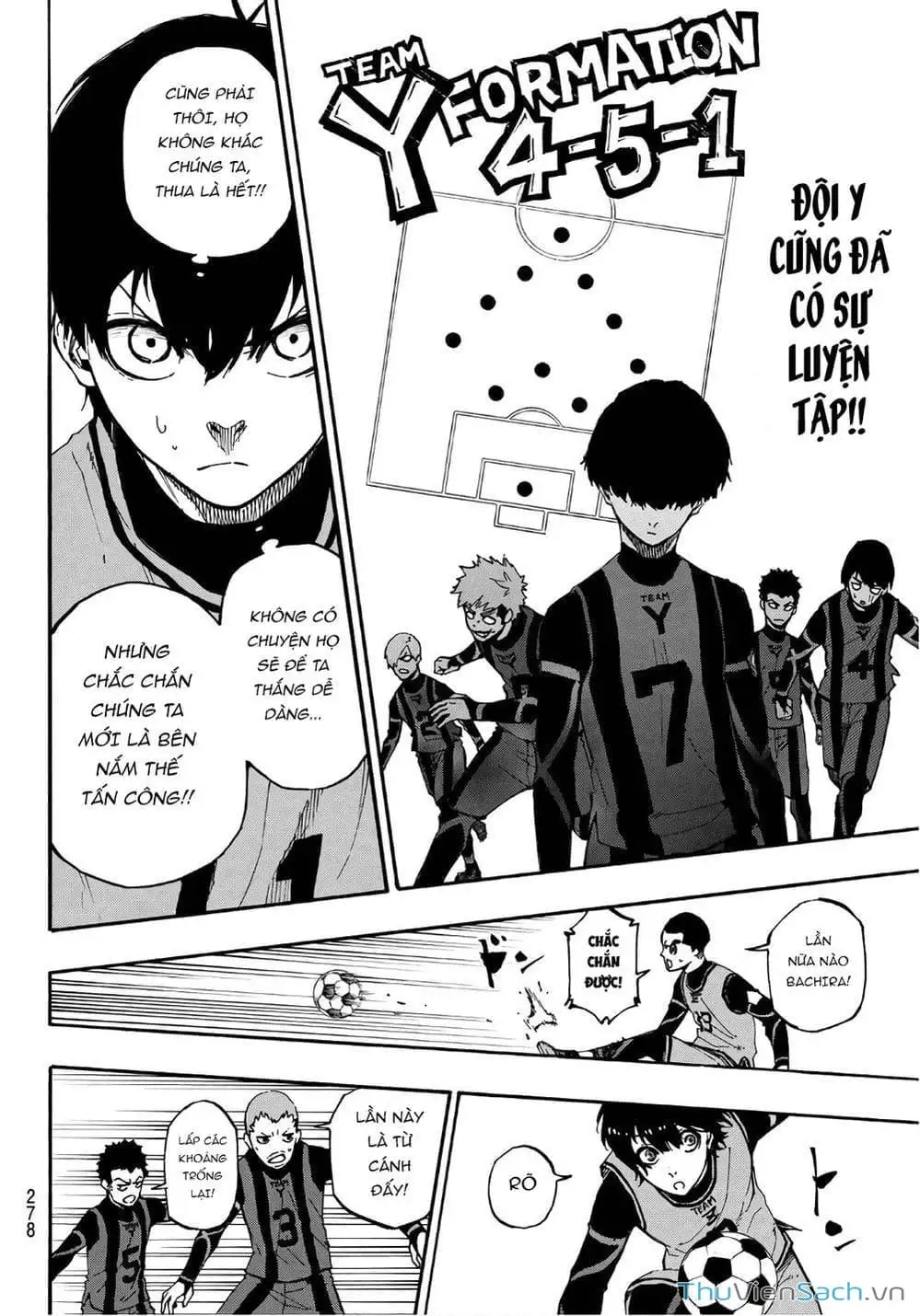 Truyện Tranh Tiền Đạo Số 1 - Blue Lock trang 5