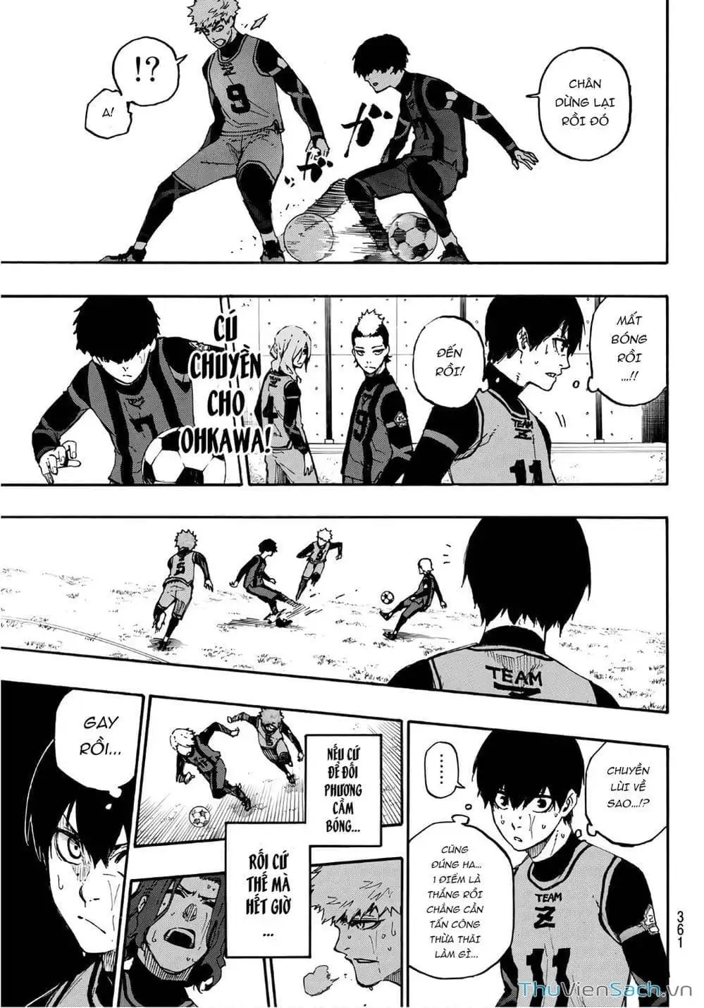 Truyện Tranh Tiền Đạo Số 1 - Blue Lock trang 5