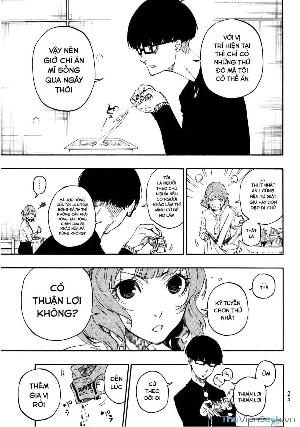 Truyện Tranh Tiền Đạo Số 1 - Blue Lock trang 5