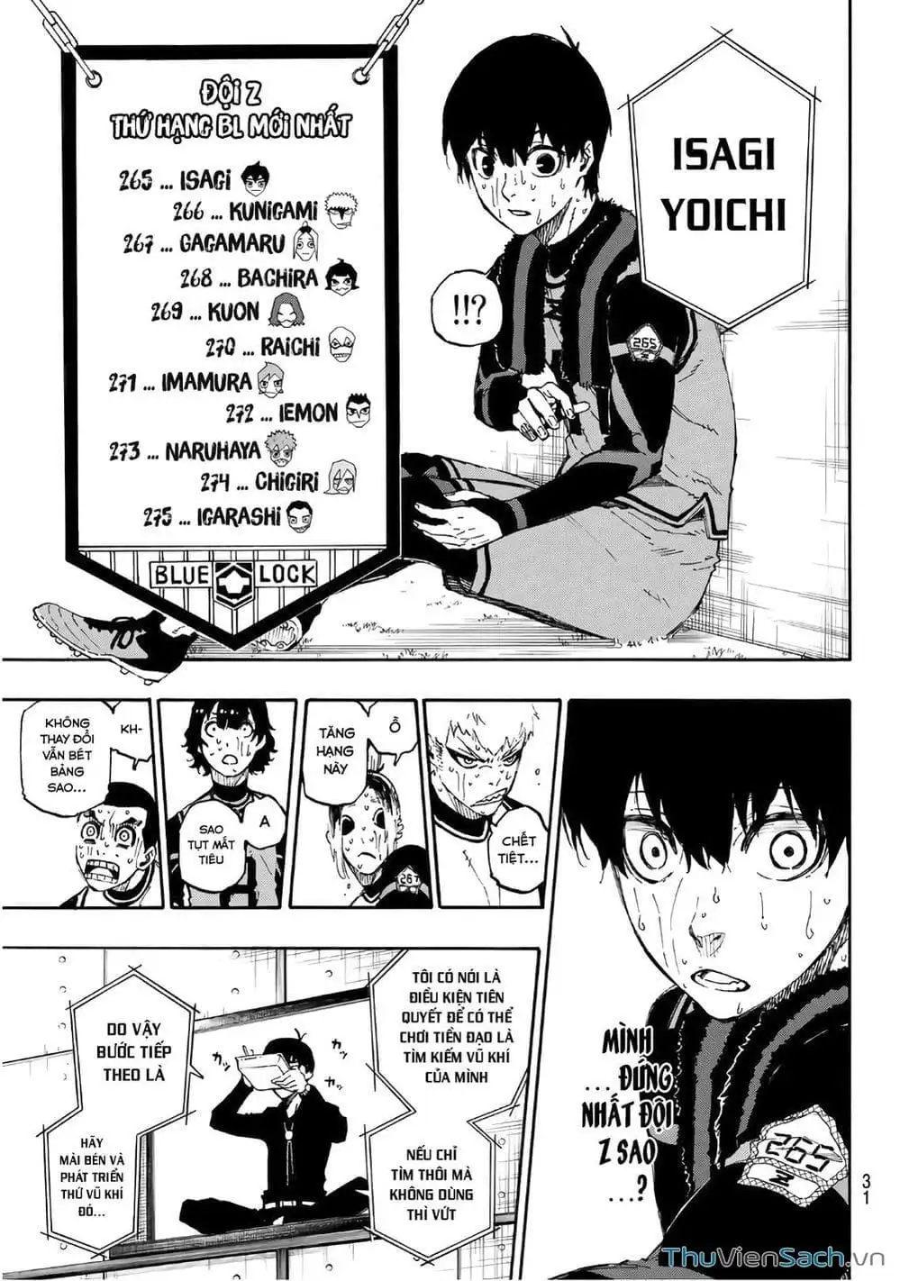 Truyện Tranh Tiền Đạo Số 1 - Blue Lock trang 5