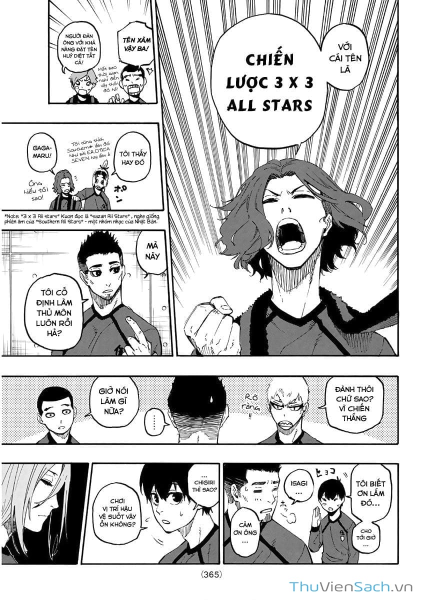 Truyện Tranh Tiền Đạo Số 1 - Blue Lock trang 6