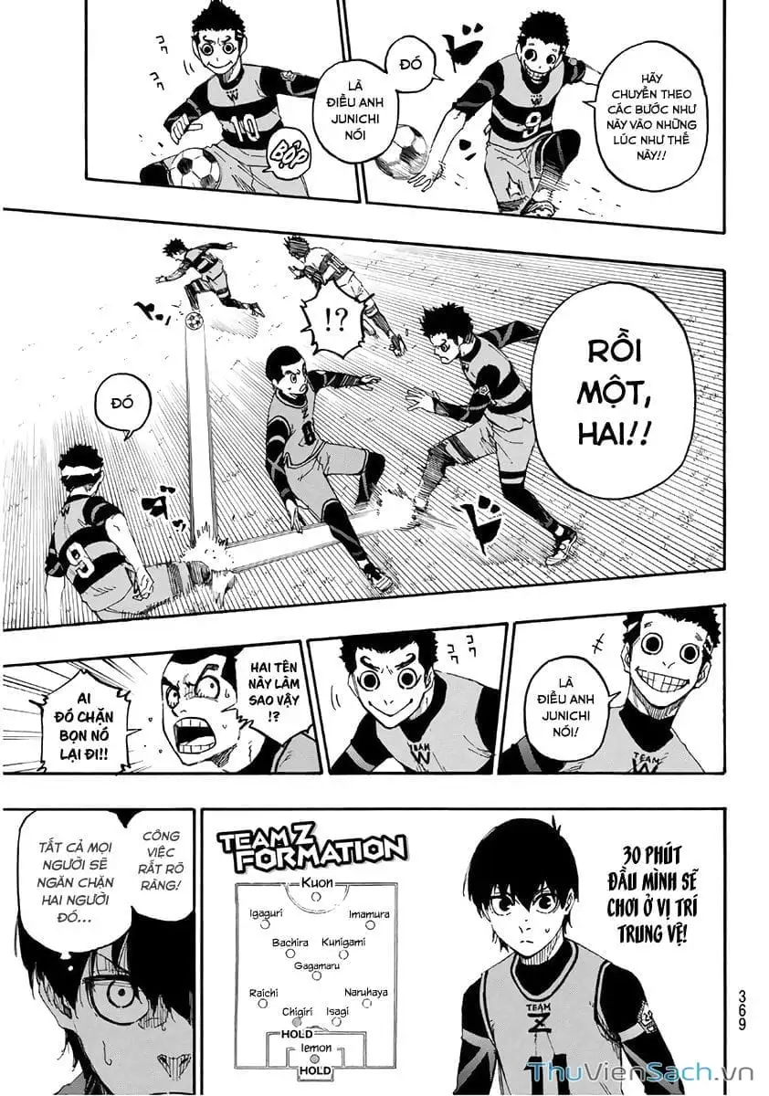 Truyện Tranh Tiền Đạo Số 1 - Blue Lock trang 5