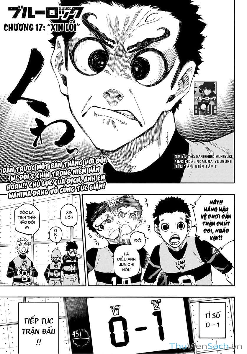Truyện Tranh Tiền Đạo Số 1 - Blue Lock trang 6