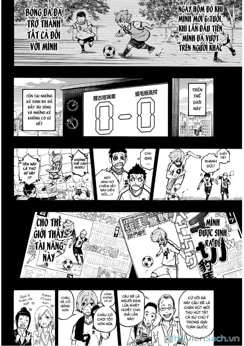 Truyện Tranh Tiền Đạo Số 1 - Blue Lock trang 5