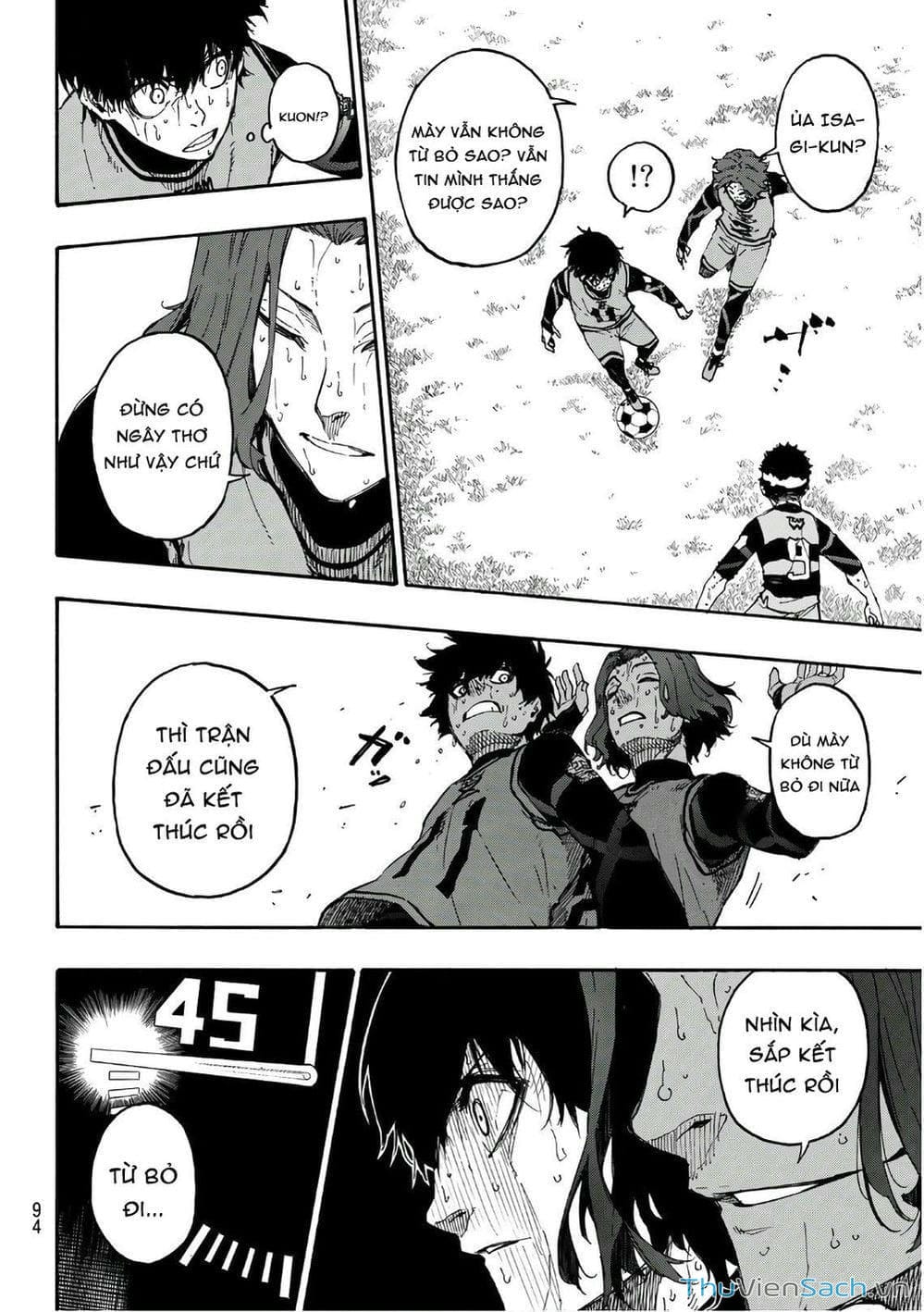 Truyện Tranh Tiền Đạo Số 1 - Blue Lock trang 5