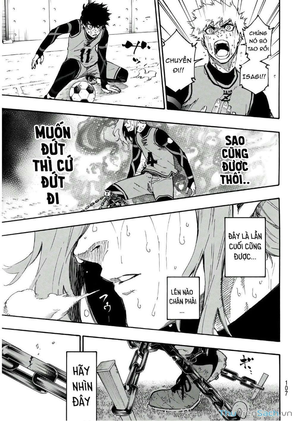 Truyện Tranh Tiền Đạo Số 1 - Blue Lock trang 6