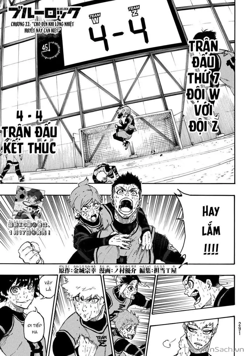 Truyện Tranh Tiền Đạo Số 1 - Blue Lock trang 5