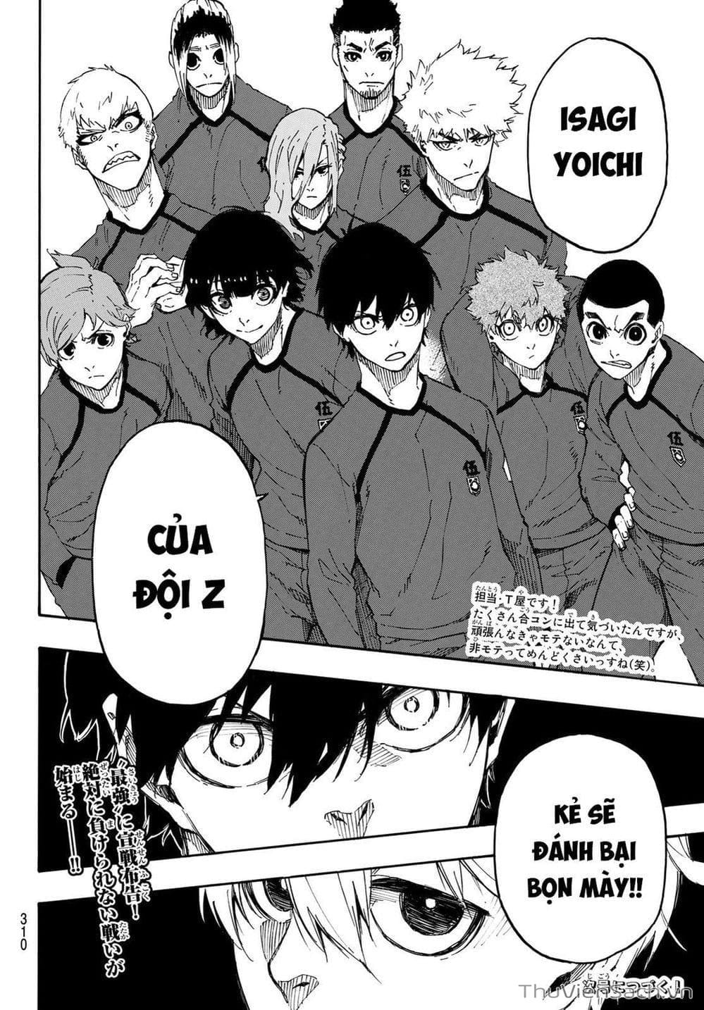 Truyện Tranh Tiền Đạo Số 1 - Blue Lock trang 5