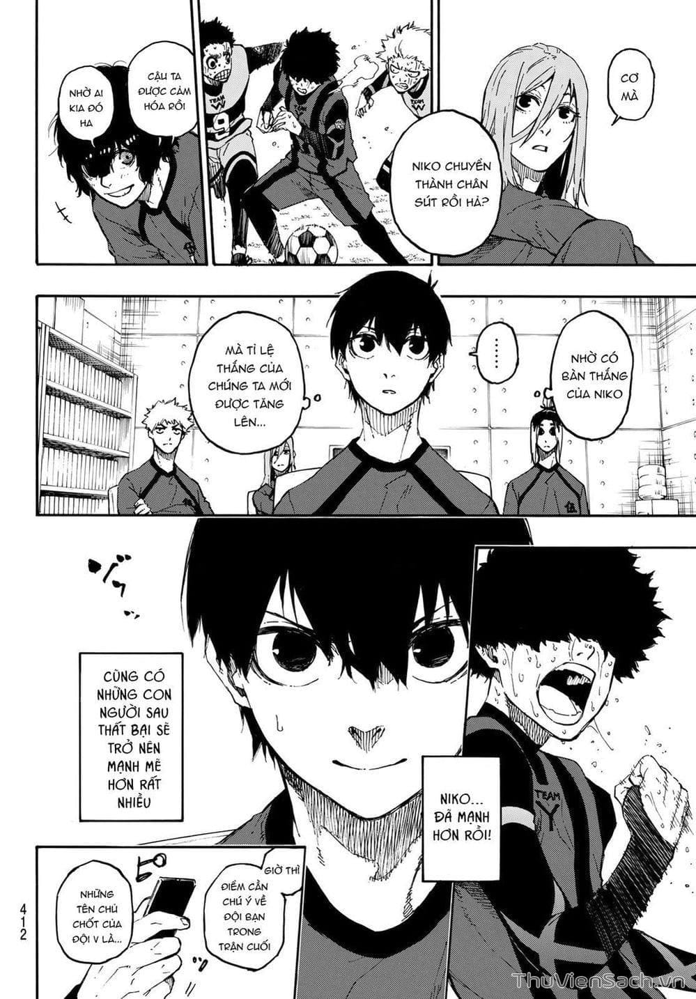 Truyện Tranh Tiền Đạo Số 1 - Blue Lock trang 6