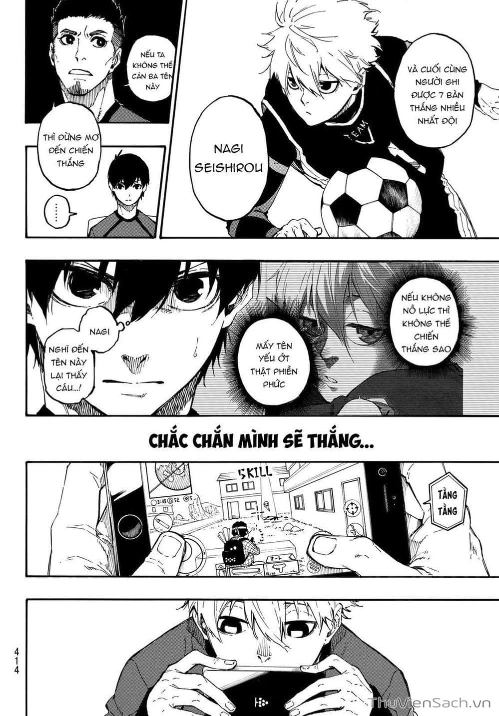 Truyện Tranh Tiền Đạo Số 1 - Blue Lock trang 6