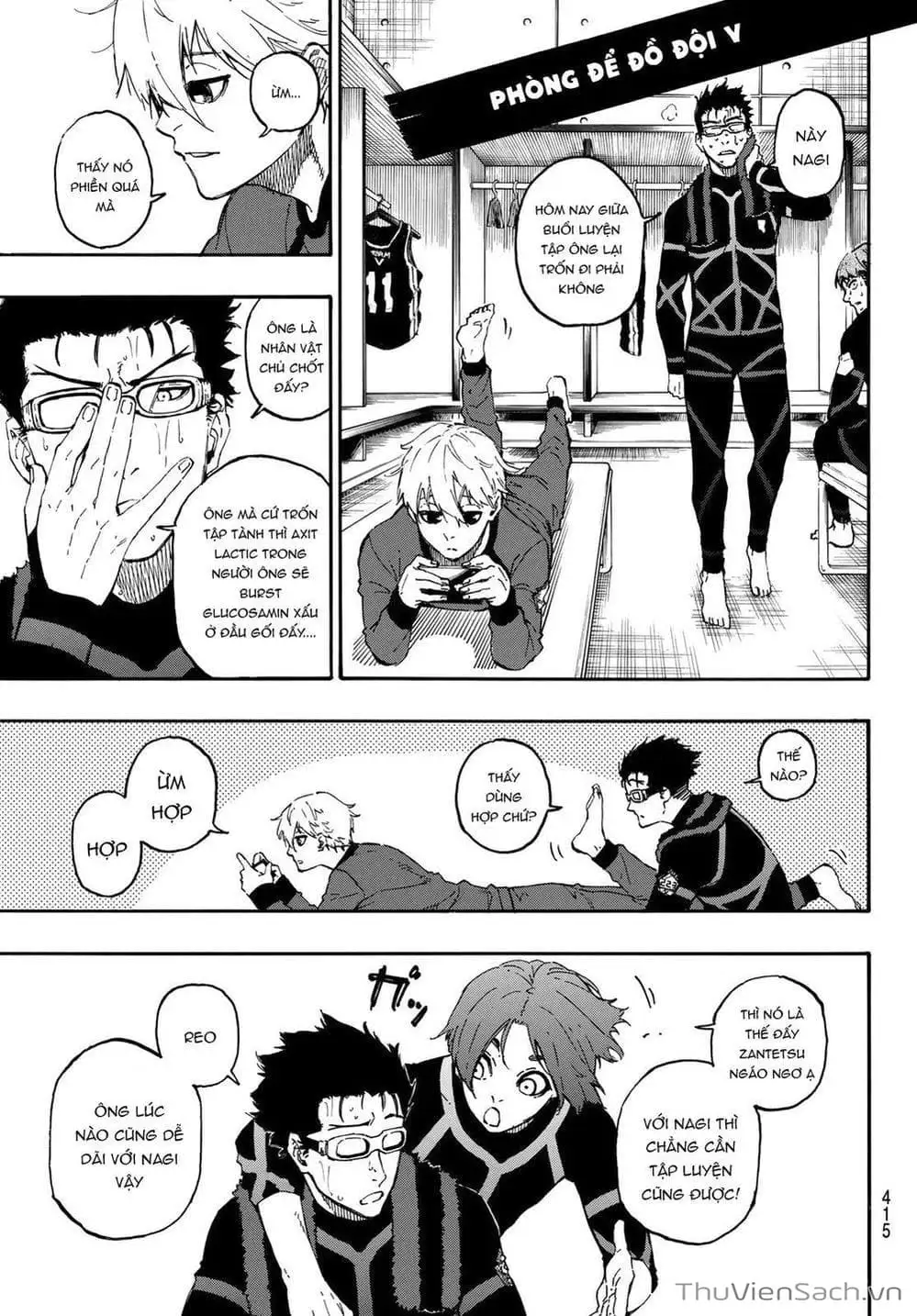 Truyện Tranh Tiền Đạo Số 1 - Blue Lock trang 5