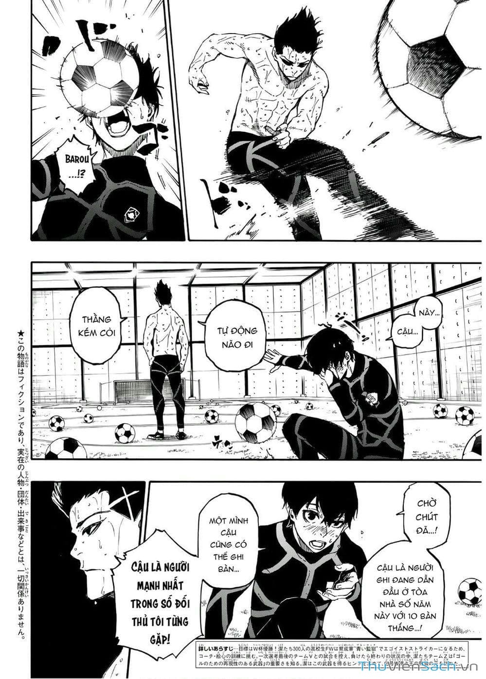 Truyện Tranh Tiền Đạo Số 1 - Blue Lock trang 6