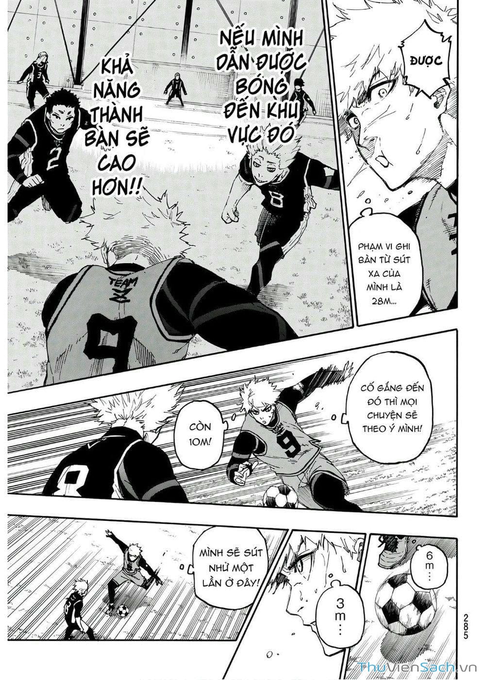 Truyện Tranh Tiền Đạo Số 1 - Blue Lock trang 6