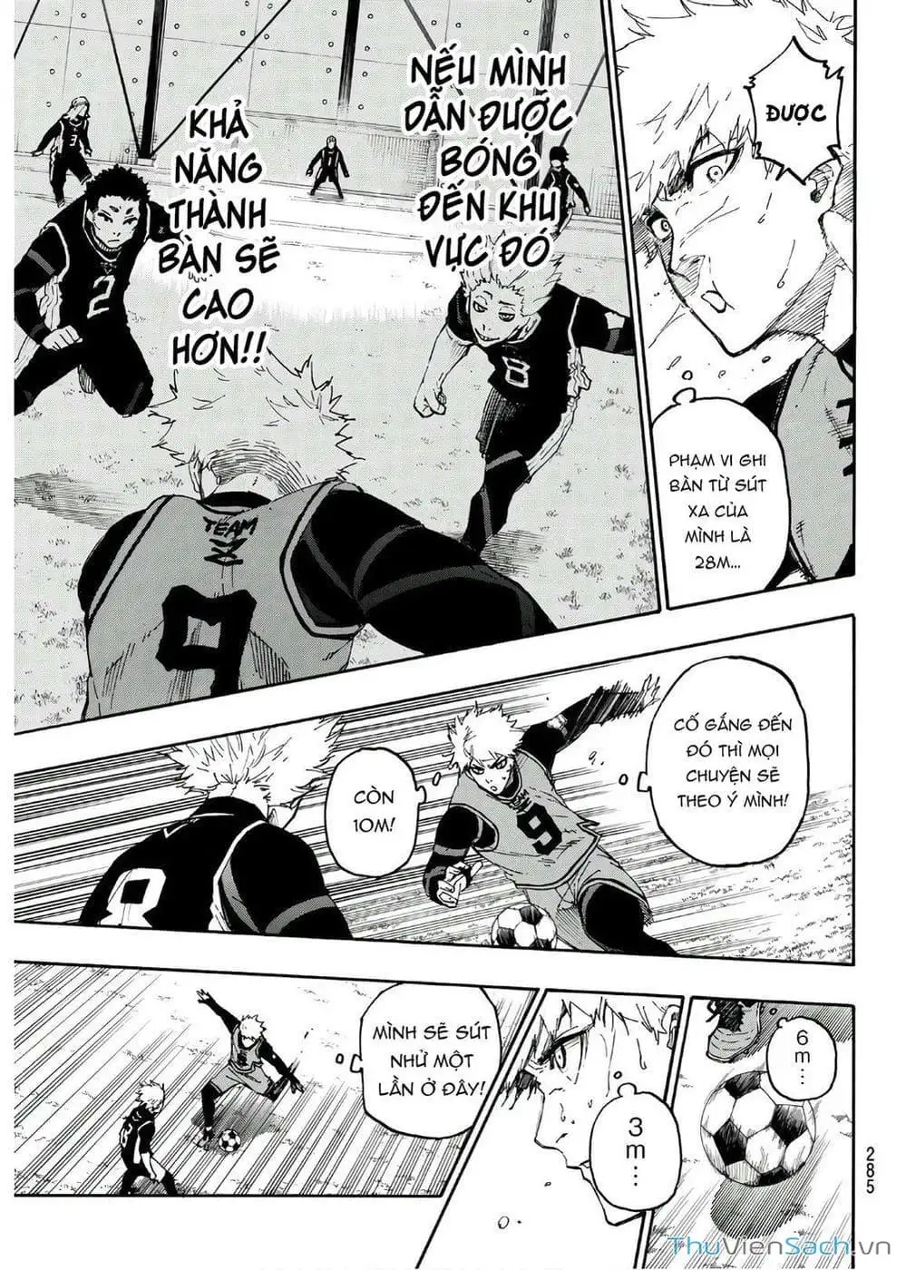Truyện Tranh Tiền Đạo Số 1 - Blue Lock trang 5
