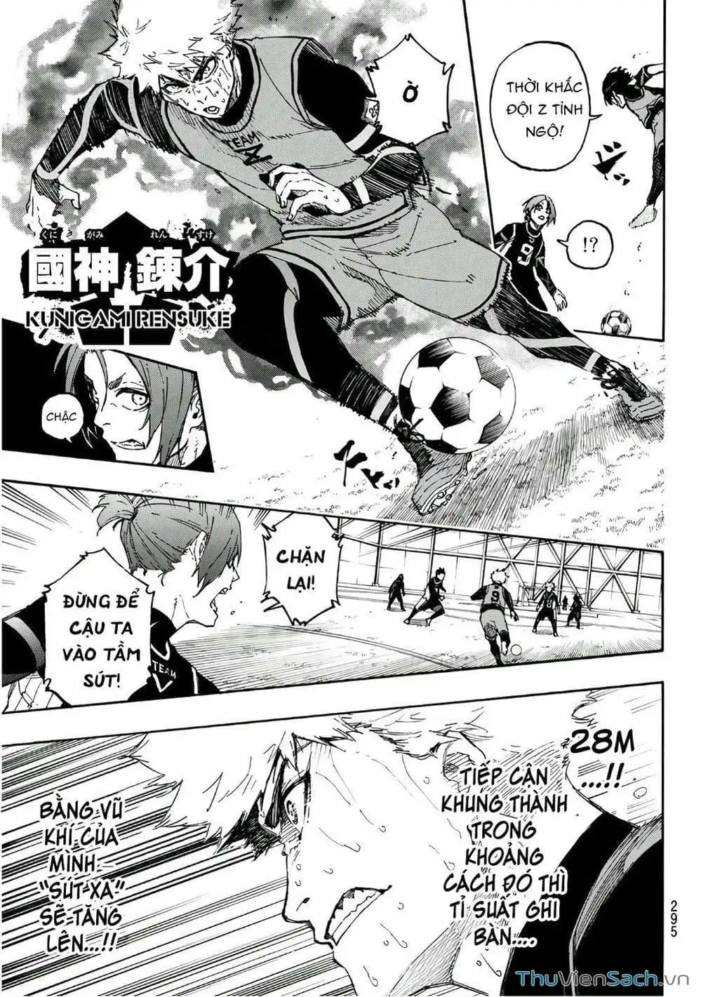 Truyện Tranh Tiền Đạo Số 1 - Blue Lock trang 5