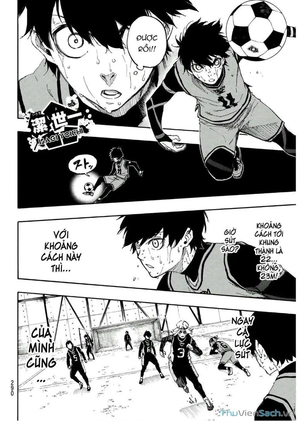 Truyện Tranh Tiền Đạo Số 1 - Blue Lock trang 5