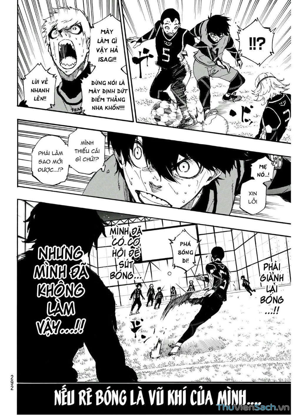 Truyện Tranh Tiền Đạo Số 1 - Blue Lock trang 6