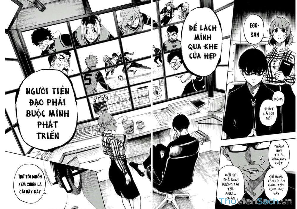 Truyện Tranh Tiền Đạo Số 1 - Blue Lock trang 6