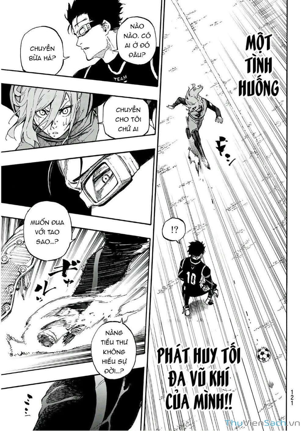 Truyện Tranh Tiền Đạo Số 1 - Blue Lock trang 6