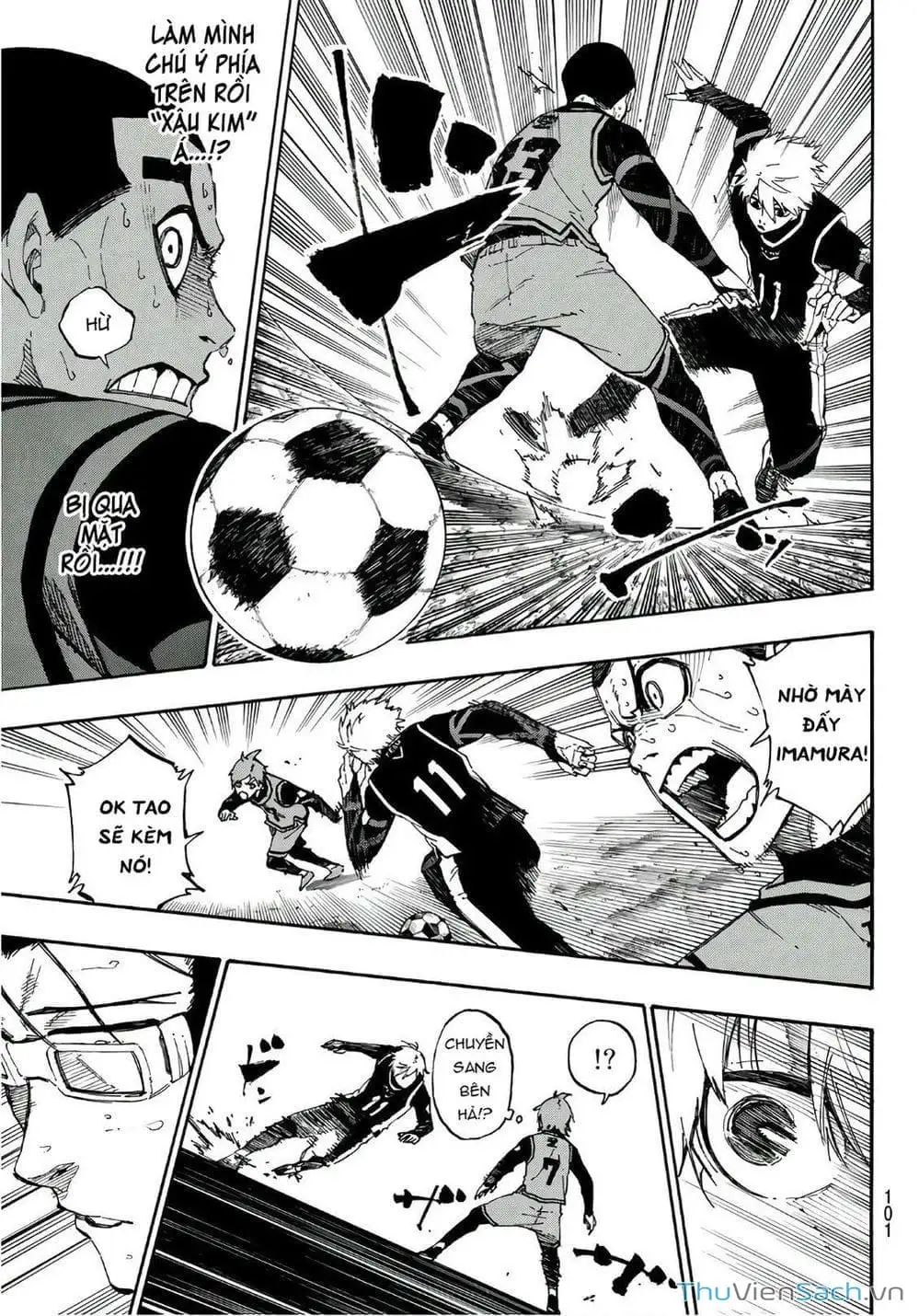 Truyện Tranh Tiền Đạo Số 1 - Blue Lock trang 5