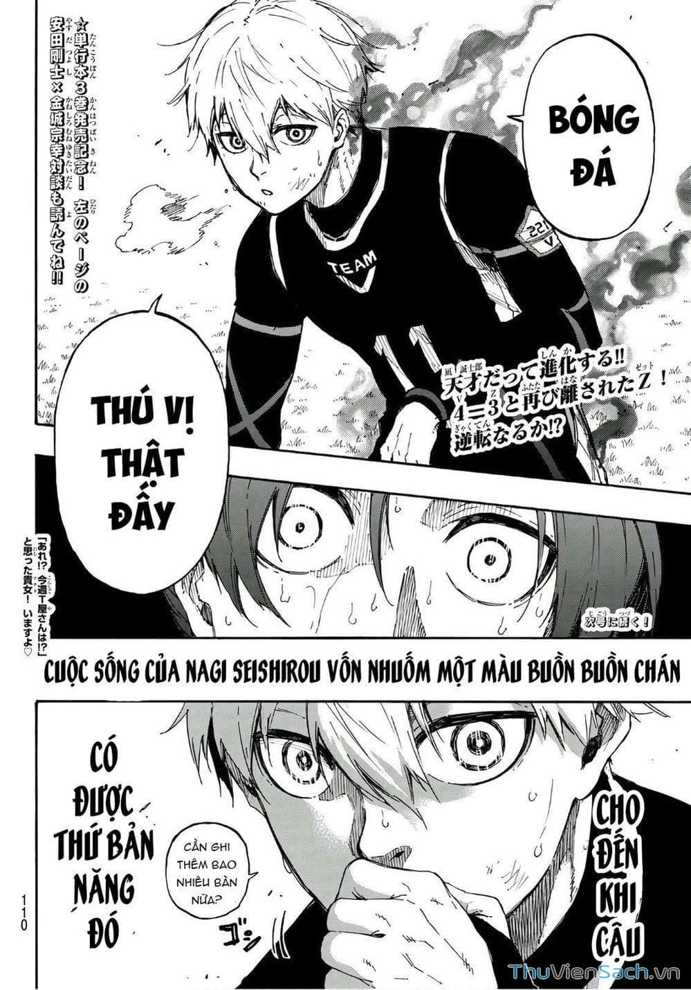 Truyện Tranh Tiền Đạo Số 1 - Blue Lock trang 5