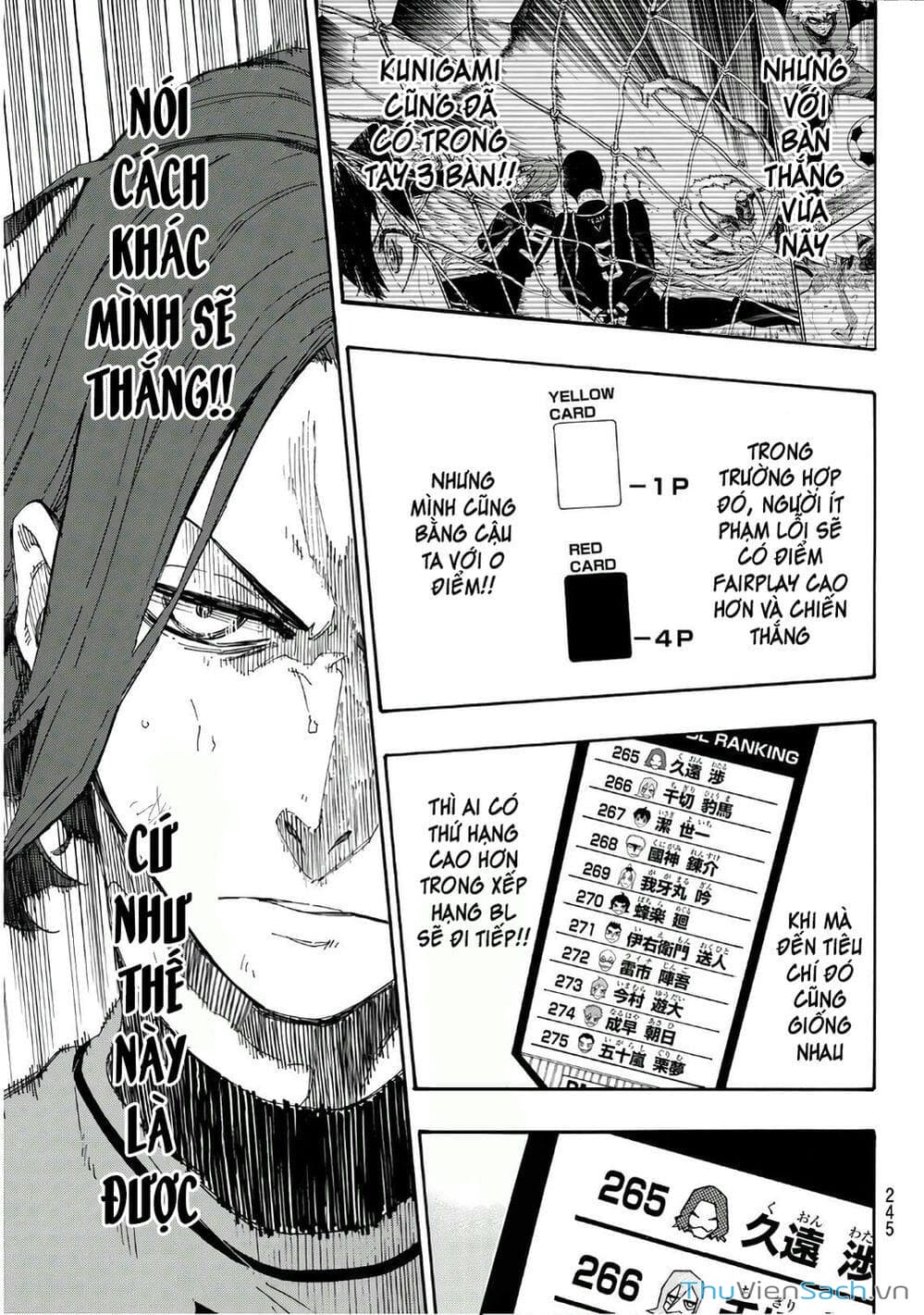 Truyện Tranh Tiền Đạo Số 1 - Blue Lock trang 6