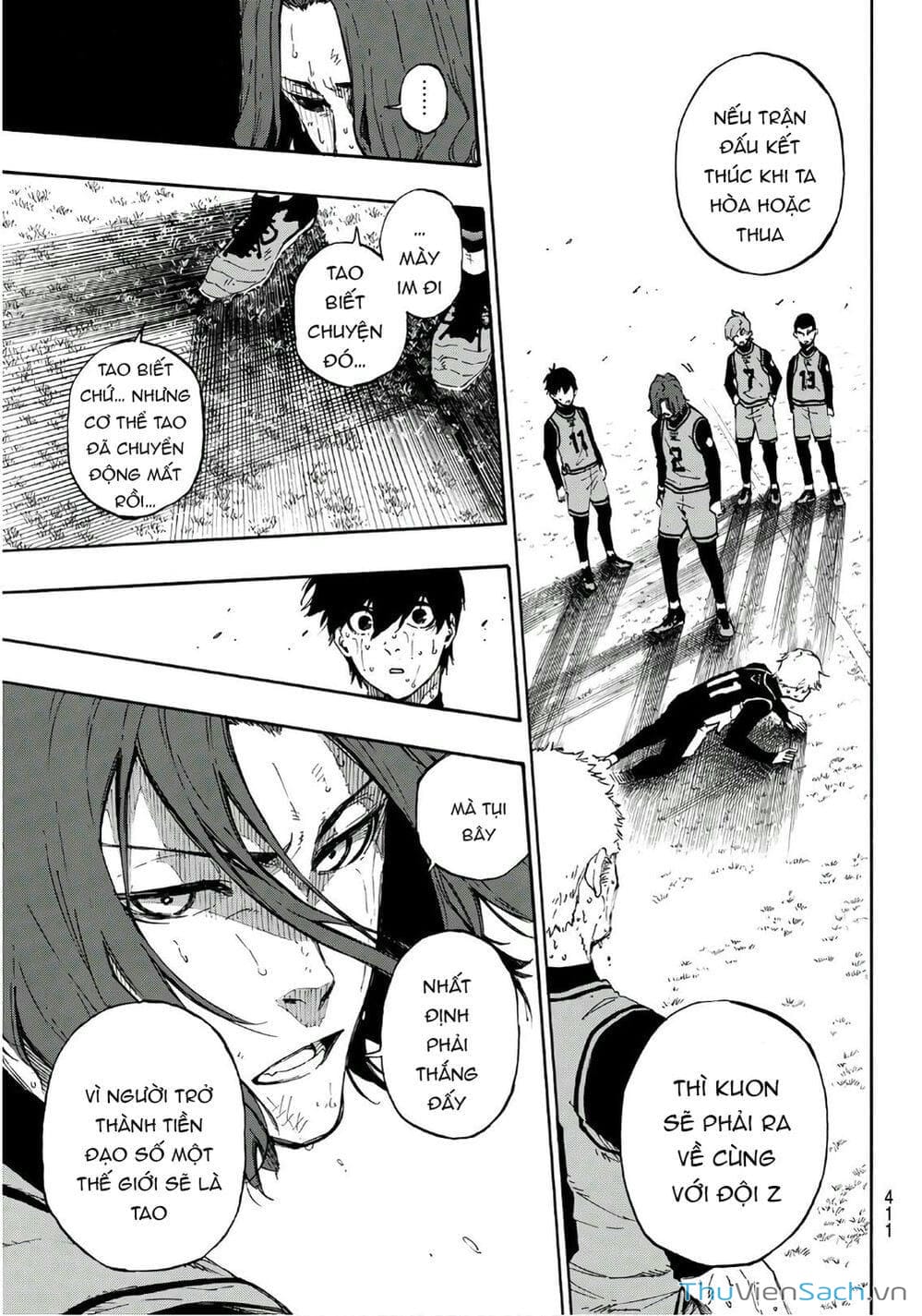Truyện Tranh Tiền Đạo Số 1 - Blue Lock trang 6