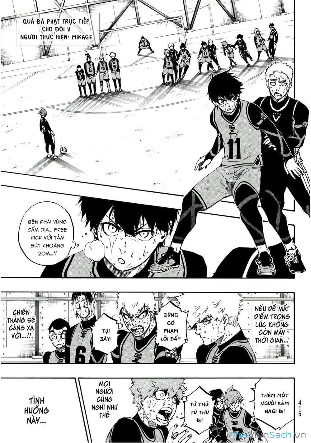 Truyện Tranh Tiền Đạo Số 1 - Blue Lock trang 5
