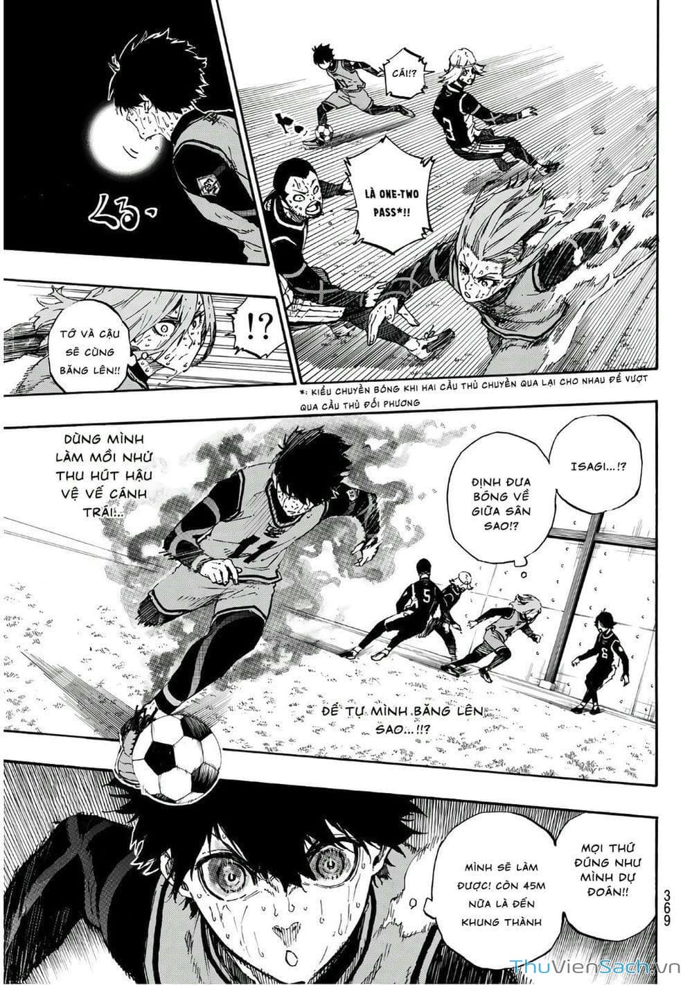 Truyện Tranh Tiền Đạo Số 1 - Blue Lock trang 6