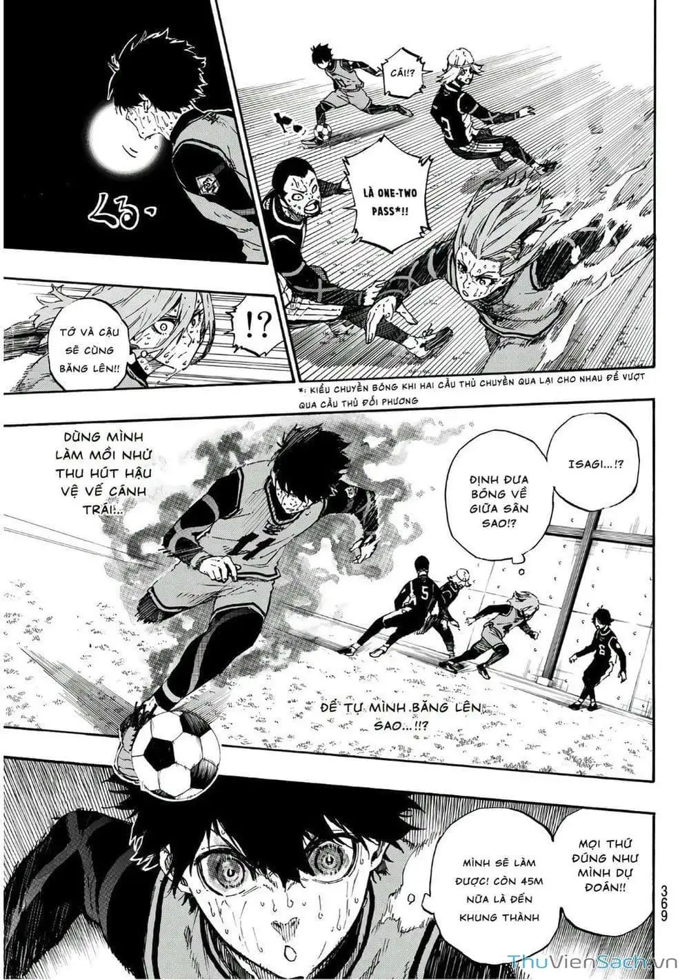 Truyện Tranh Tiền Đạo Số 1 - Blue Lock trang 5