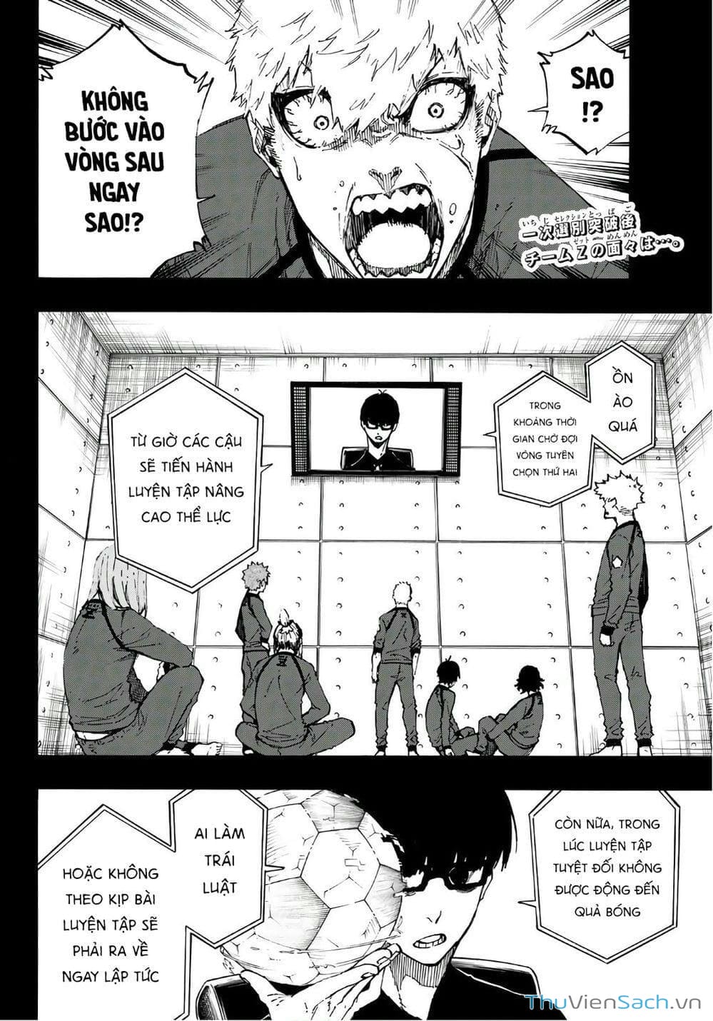 Truyện Tranh Tiền Đạo Số 1 - Blue Lock trang 5