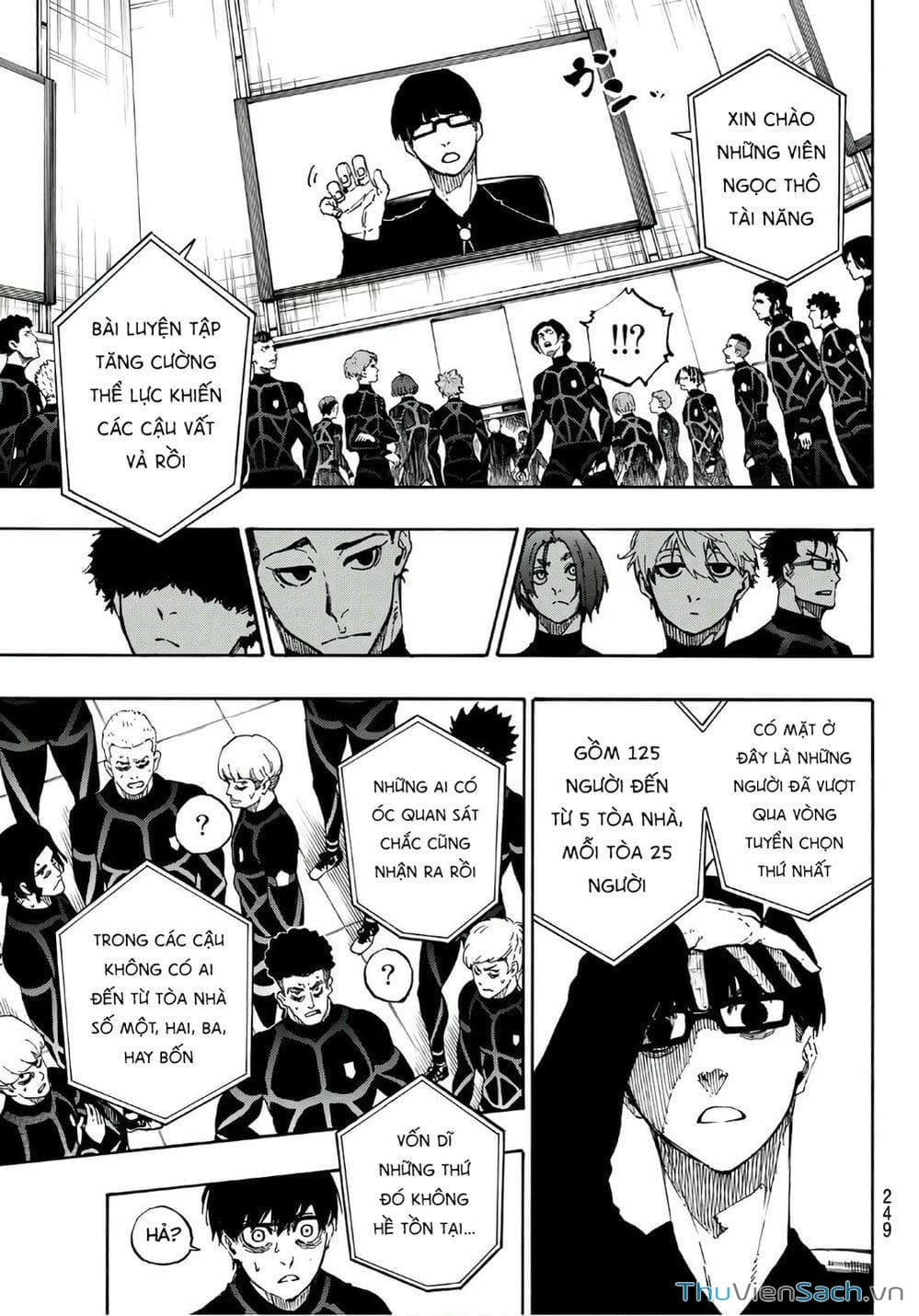 Truyện Tranh Tiền Đạo Số 1 - Blue Lock trang 6