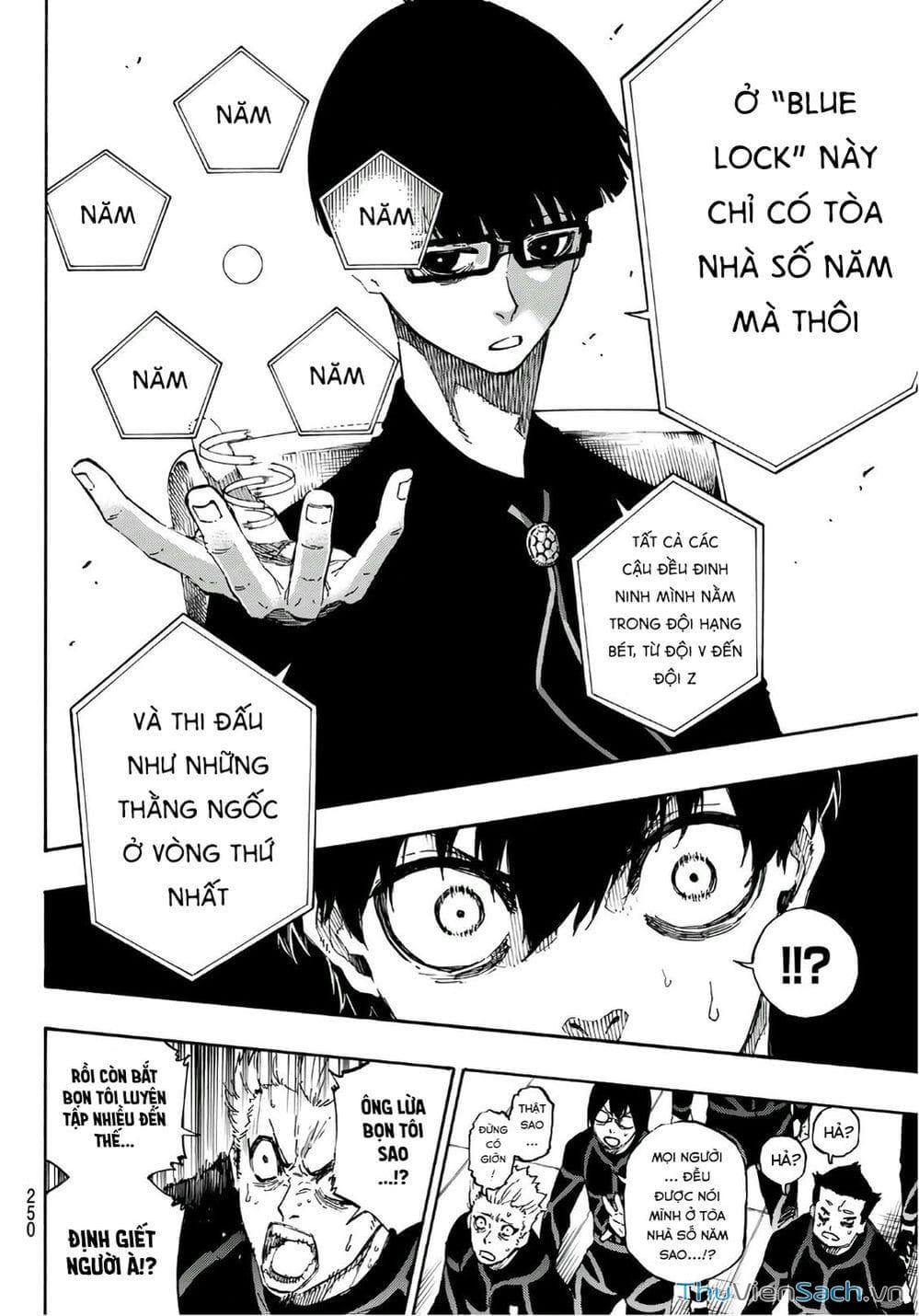 Truyện Tranh Tiền Đạo Số 1 - Blue Lock trang 5