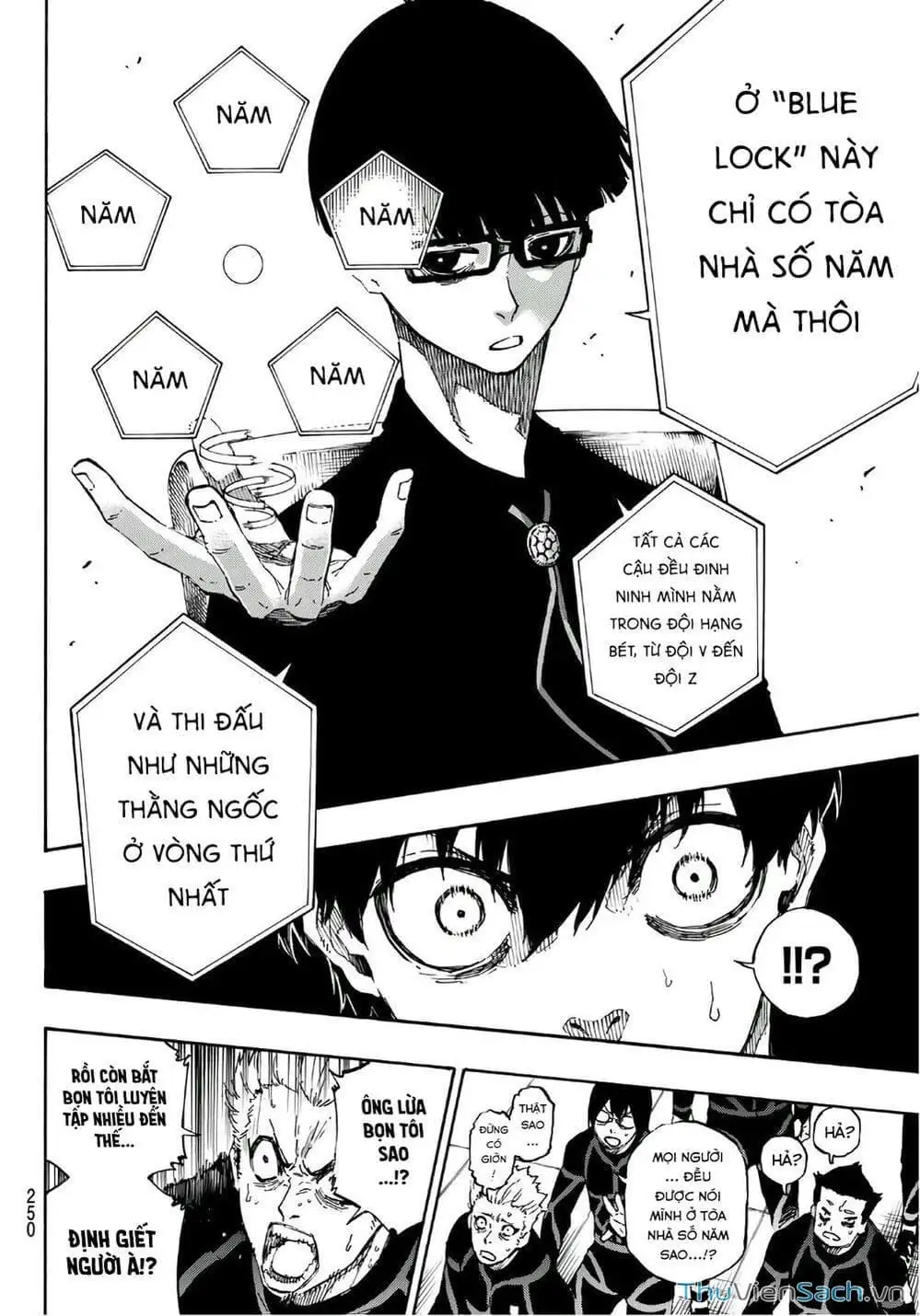 Truyện Tranh Tiền Đạo Số 1 - Blue Lock trang 5