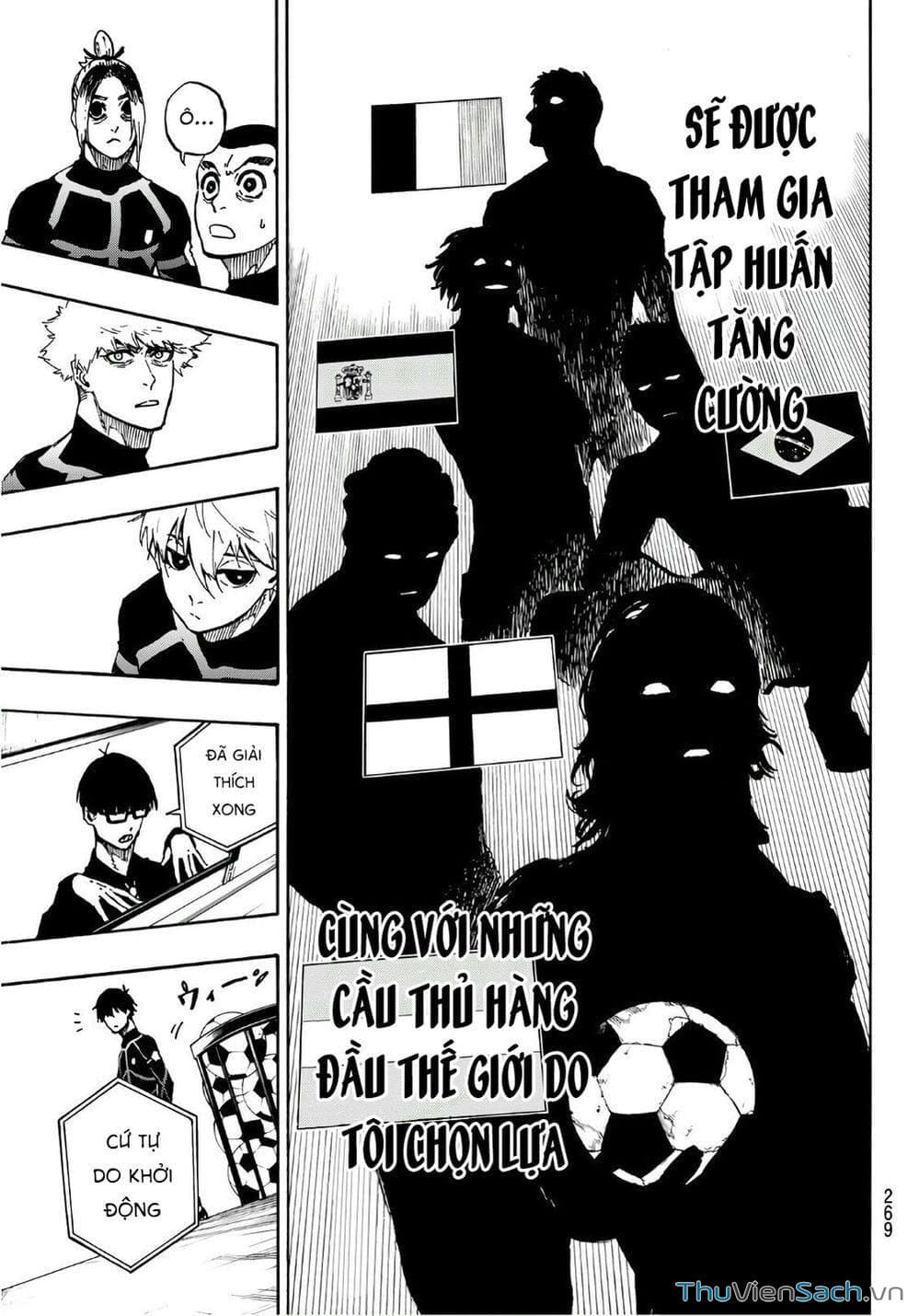 Truyện Tranh Tiền Đạo Số 1 - Blue Lock trang 5