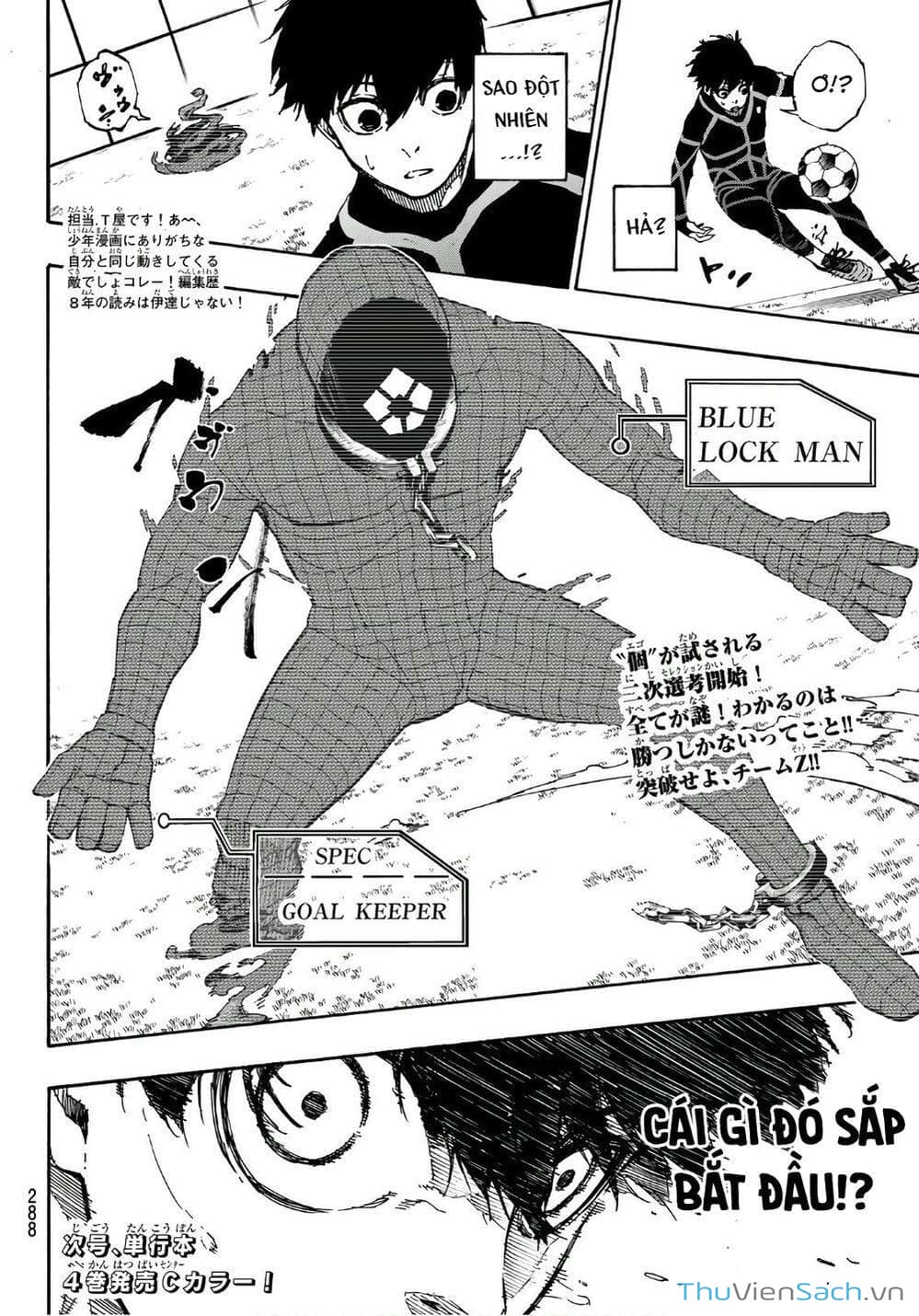 Truyện Tranh Tiền Đạo Số 1 - Blue Lock trang 6