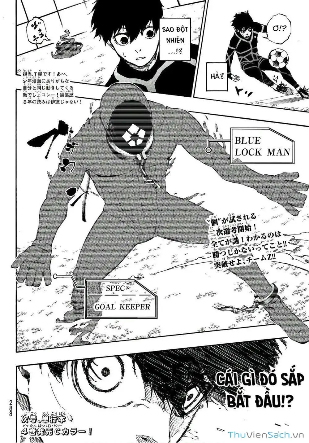 Truyện Tranh Tiền Đạo Số 1 - Blue Lock trang 5