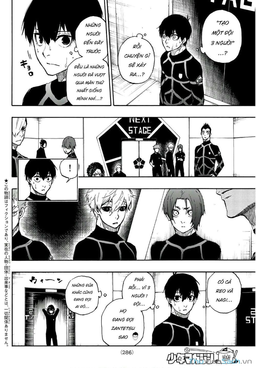 Truyện Tranh Tiền Đạo Số 1 - Blue Lock trang 6