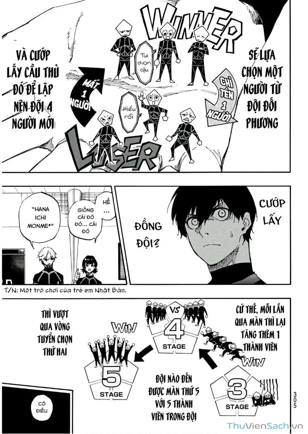Truyện Tranh Tiền Đạo Số 1 - Blue Lock trang 5