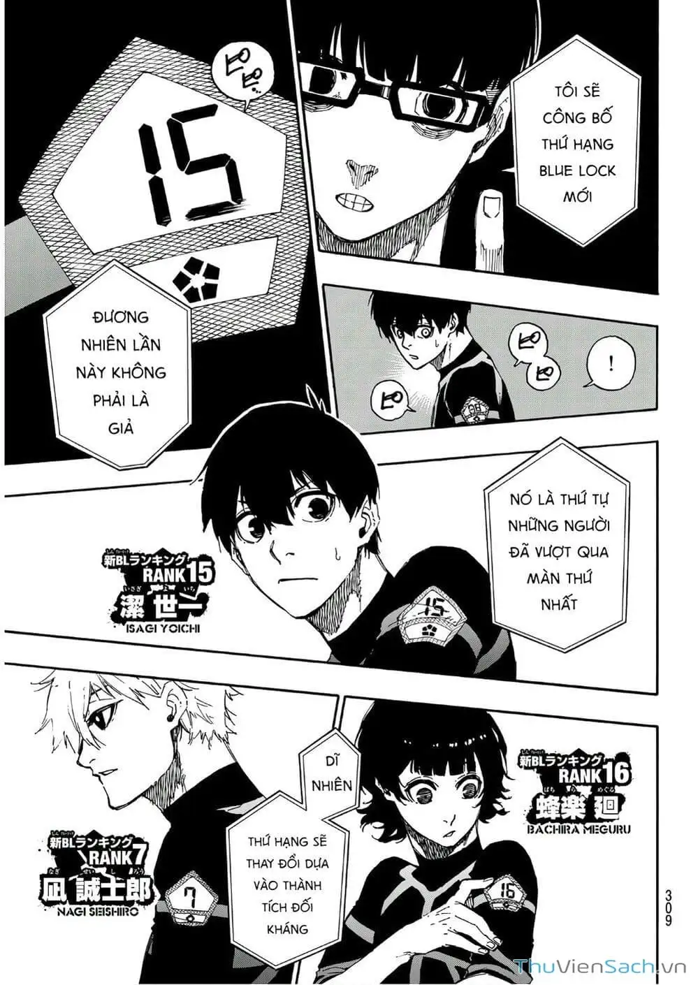 Truyện Tranh Tiền Đạo Số 1 - Blue Lock trang 5