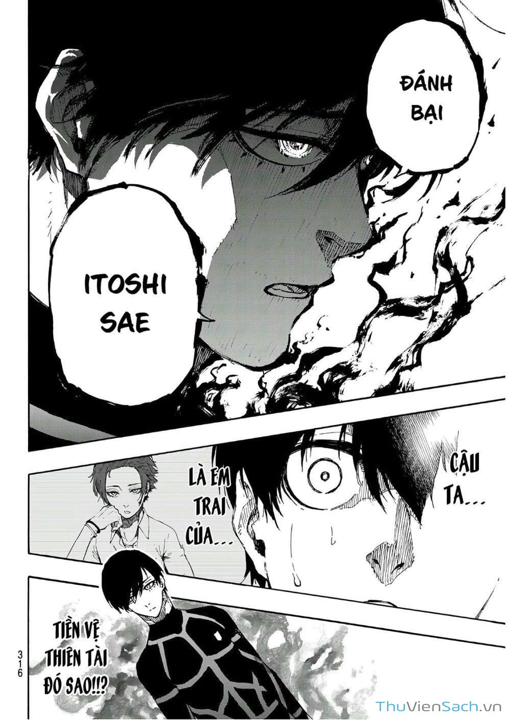 Truyện Tranh Tiền Đạo Số 1 - Blue Lock trang 6