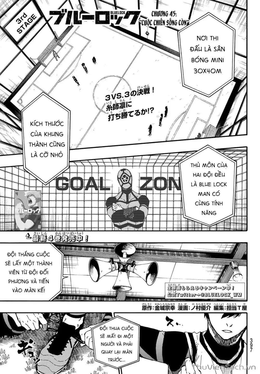 Truyện Tranh Tiền Đạo Số 1 - Blue Lock trang 5