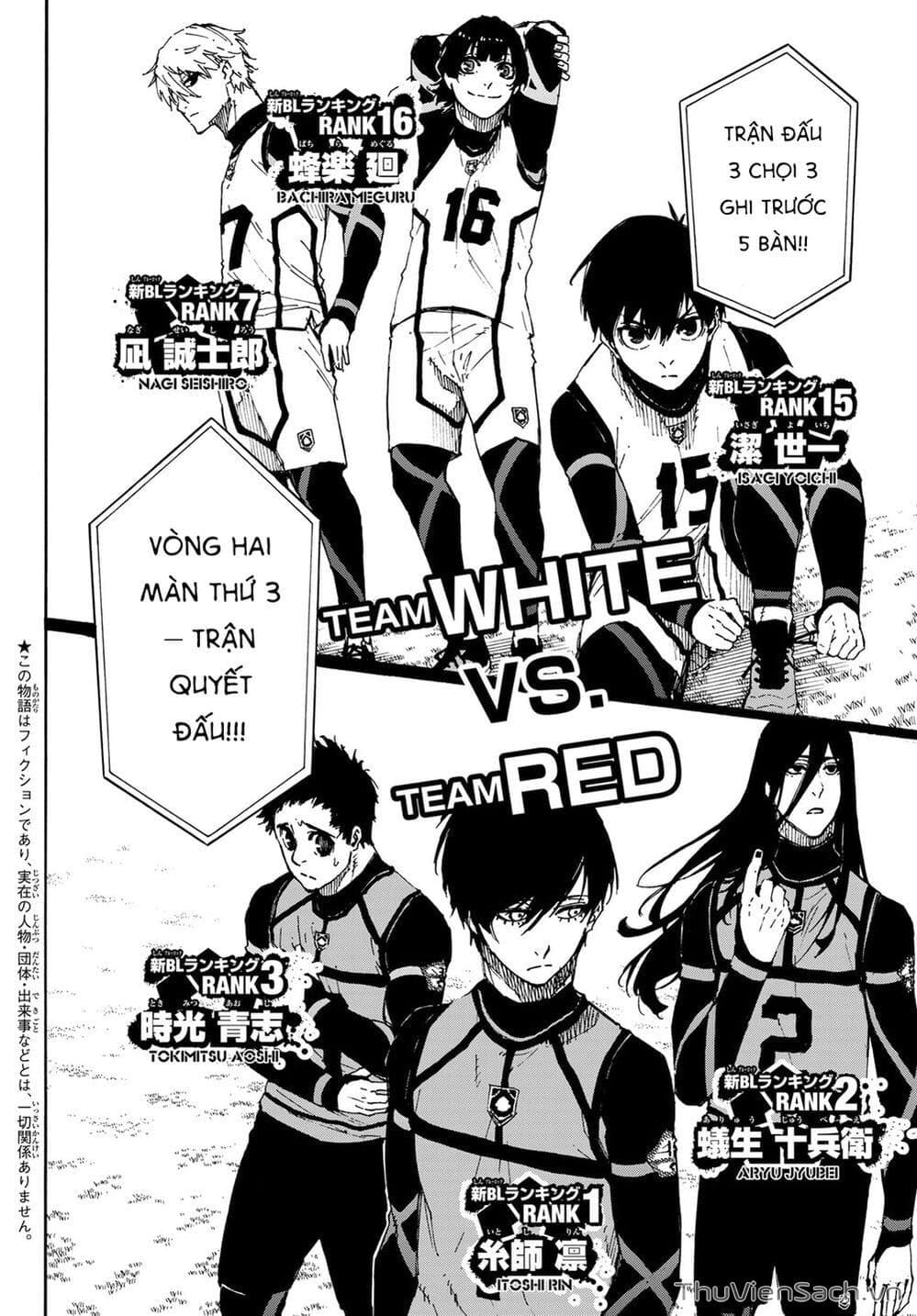 Truyện Tranh Tiền Đạo Số 1 - Blue Lock trang 6