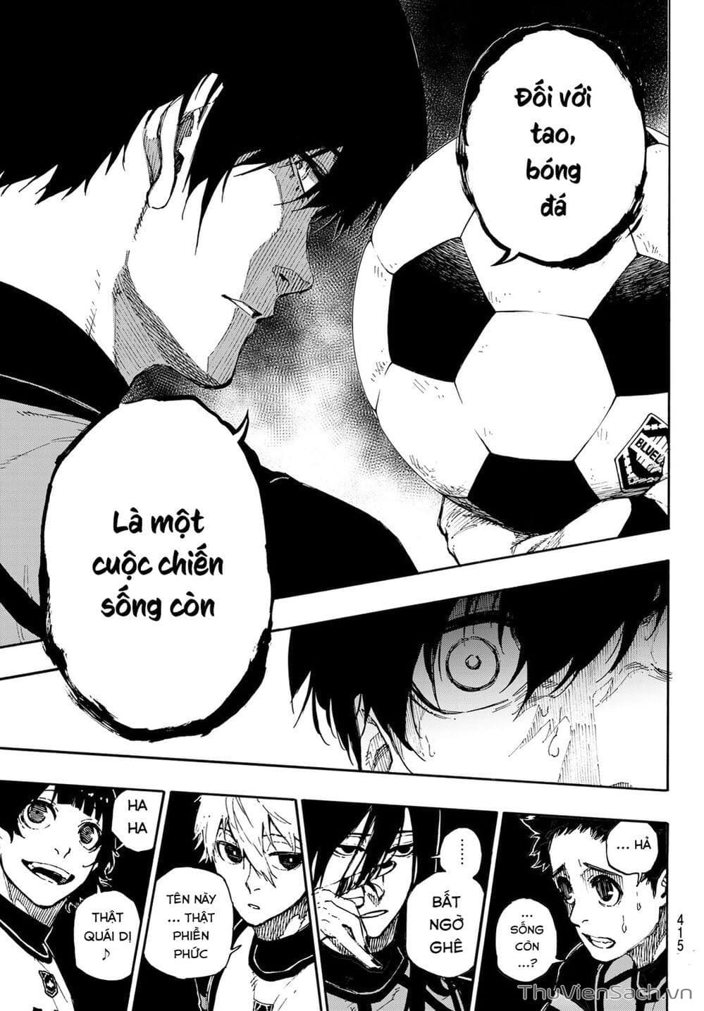 Truyện Tranh Tiền Đạo Số 1 - Blue Lock trang 6