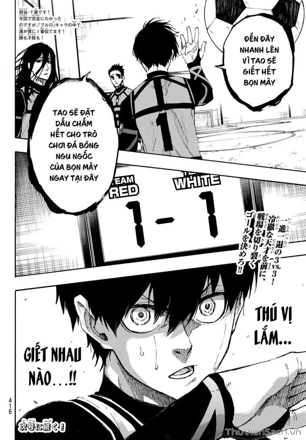 Truyện Tranh Tiền Đạo Số 1 - Blue Lock trang 5